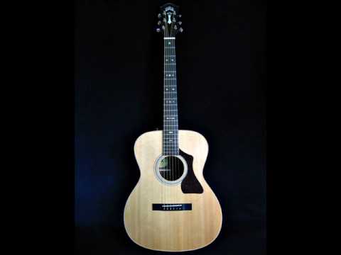 Alhambra acoustic guitar アコギで アルハンブラの思い出(Guild GAD-30R)