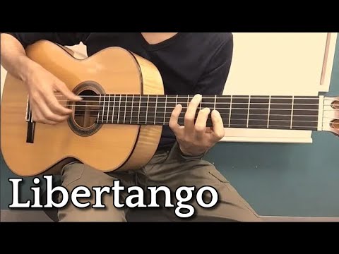 【ギター】リベルタンゴ(Libertango) 【TAB譜・楽譜あり】