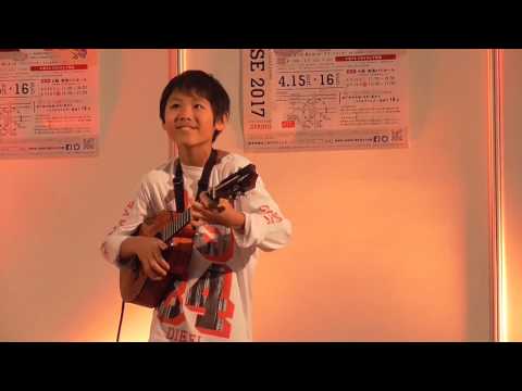 コーヒールンバをウクレレでめちゃ盛り上がりました！近藤利樹10歳です！